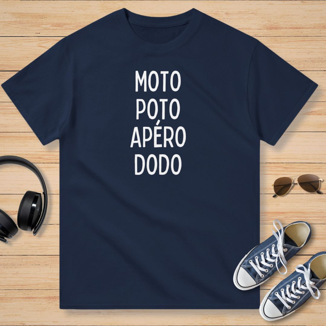 Moto Poto Apéro Dodo T-Shirt