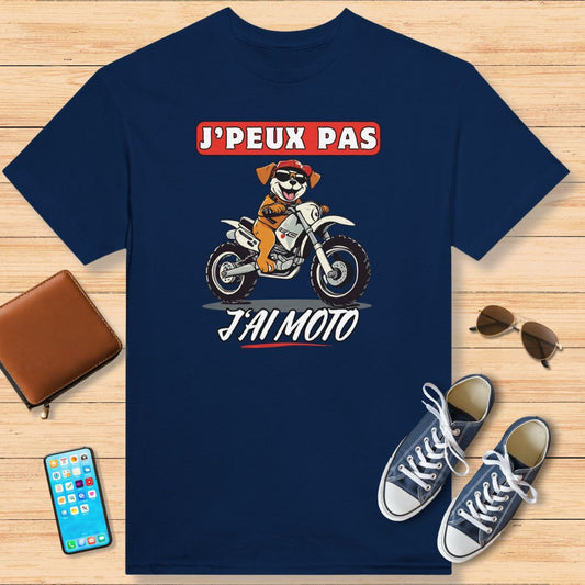 I Can't I Have Motorcycle T-shirt