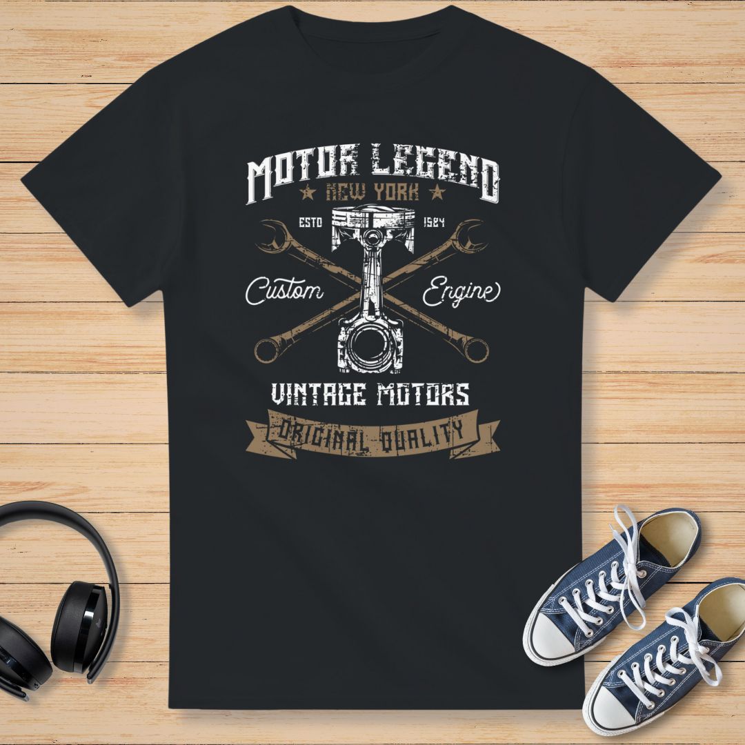 Motor Legend T-Shirt Black