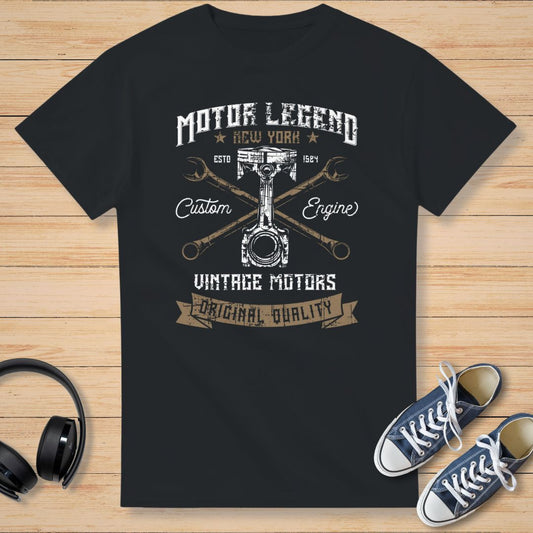 Motor Legend T-Shirt Black