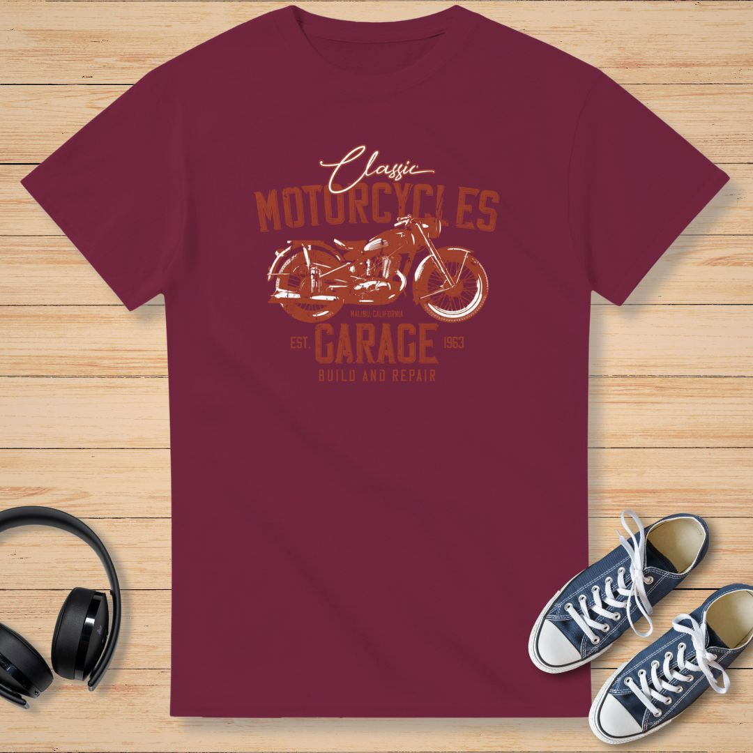 Classic 63 T-Shirt Maroon