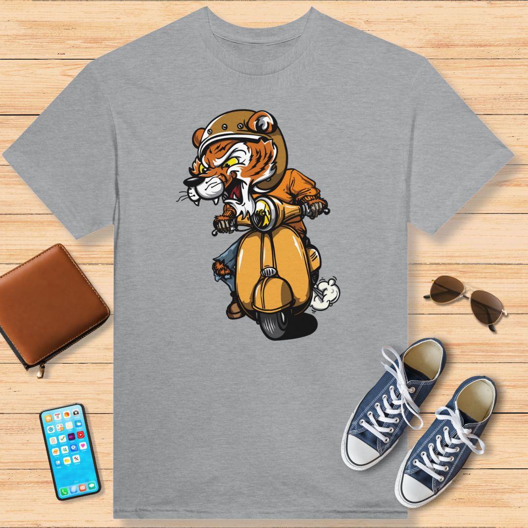 Tiger Scooter T-Shirt