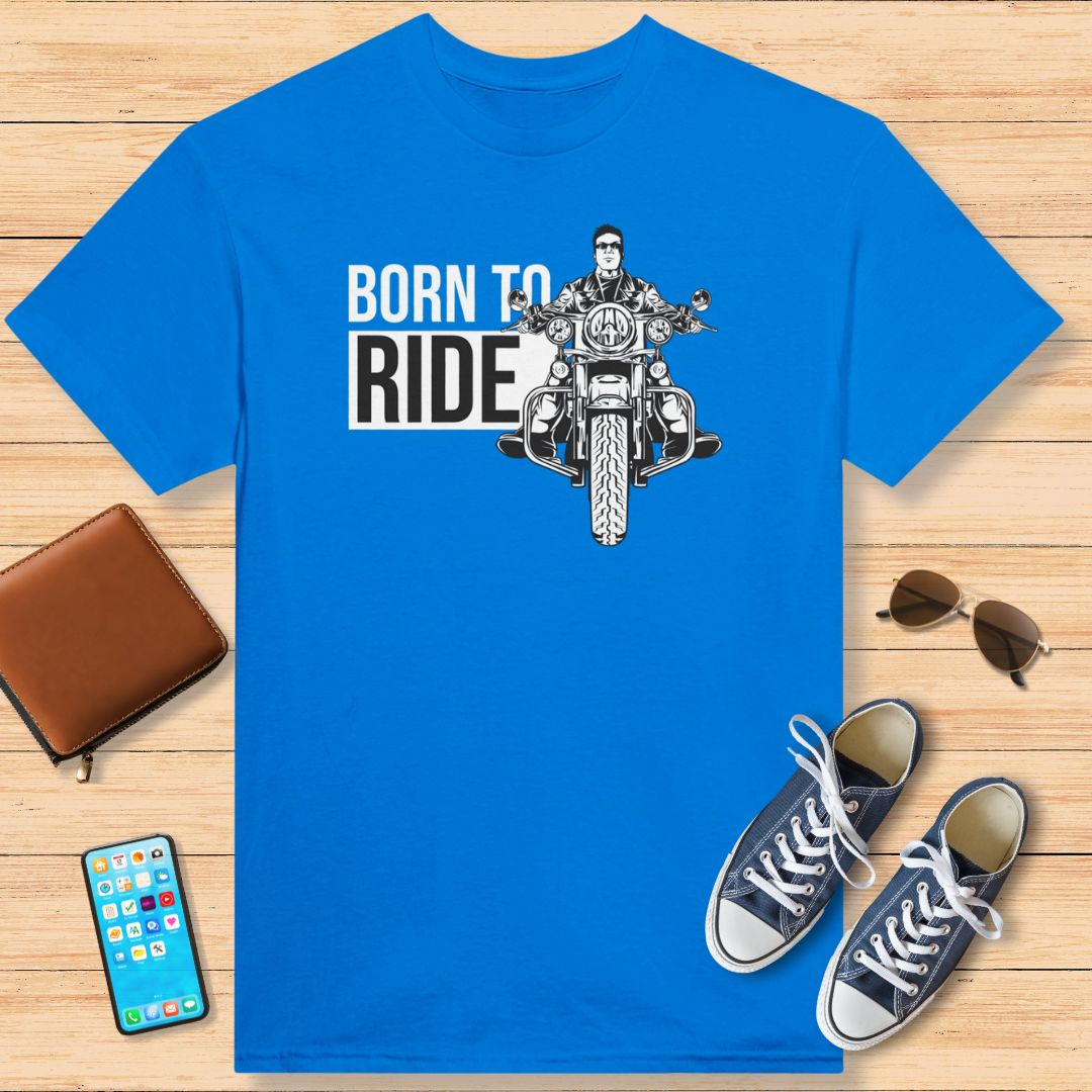 Born To Ride Moto T-Shirt