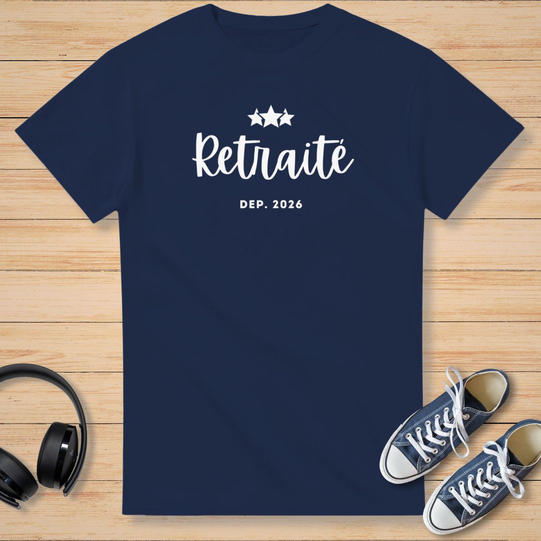 Retraité 2026 T-Shirt