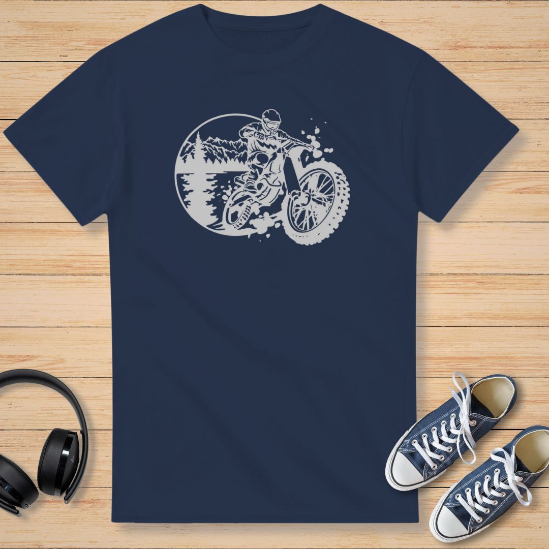 Motocross II T-Shirt Marine