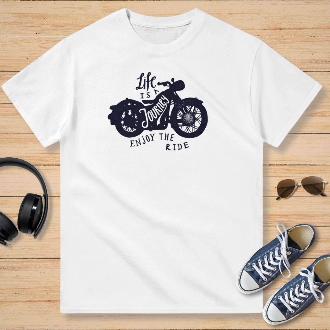 Life Is A Journey Moto T-Shirt