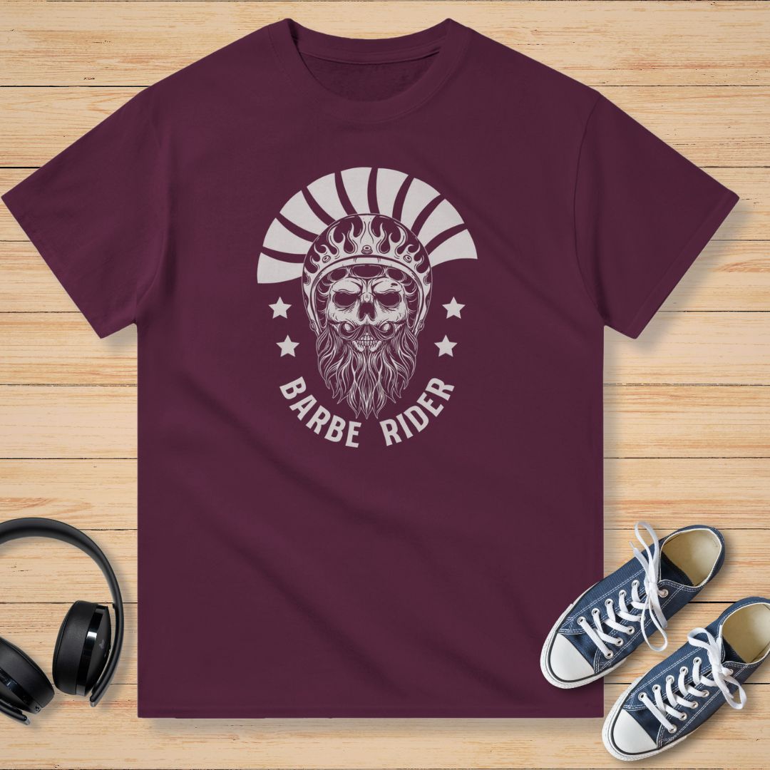 Barbe Rider T-Shirt Bordeaux