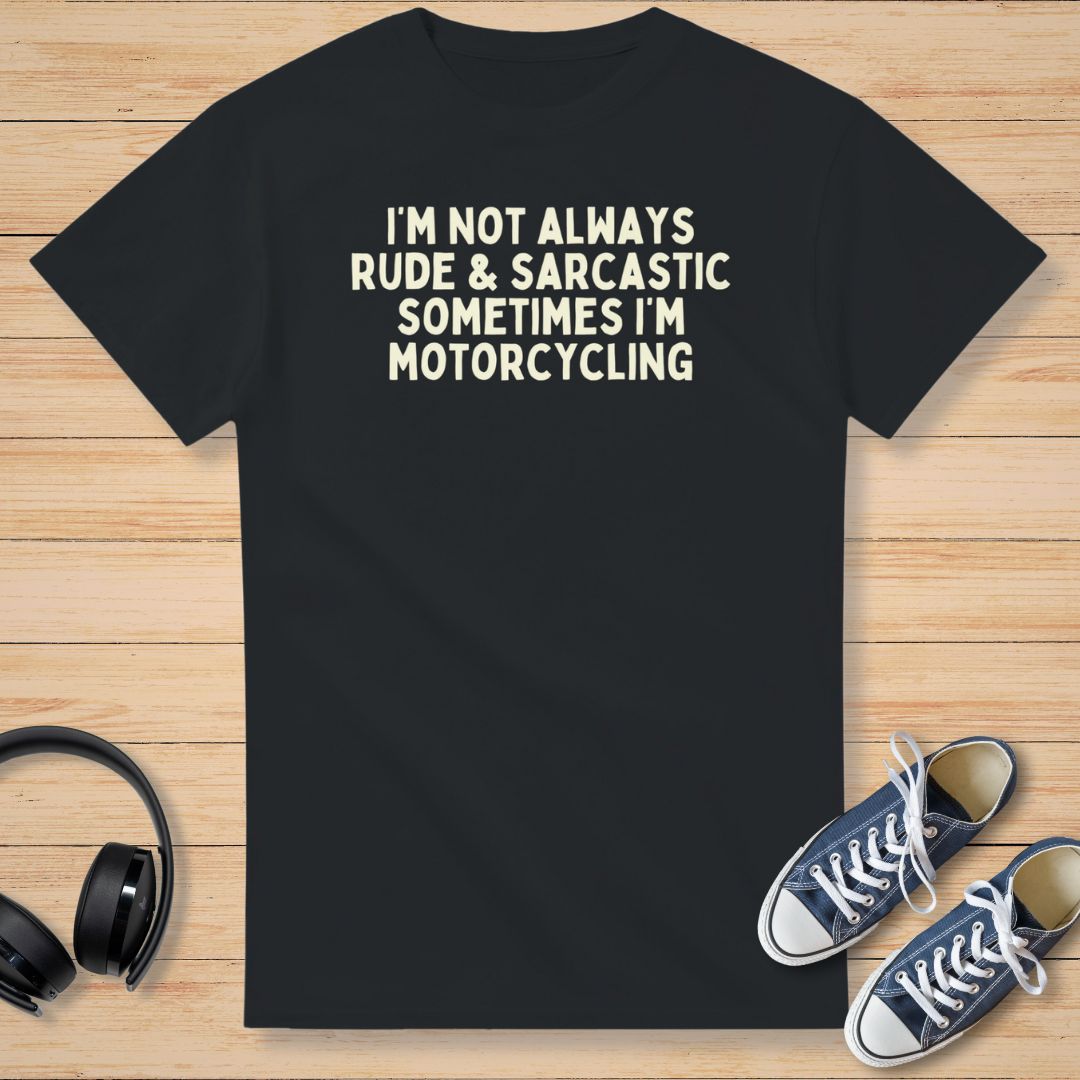 Sarcastic T-Shirt Black