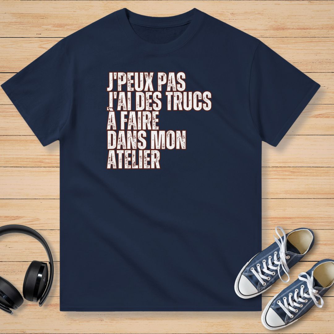 J'Peux Pas Mon Atelier T-Shirt Marine