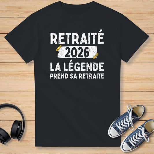 Retraité 2026 T-Shirt