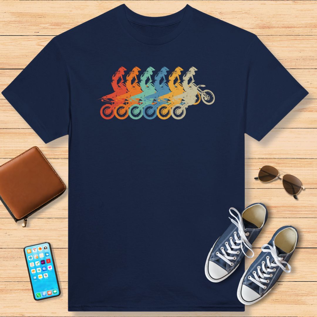 Motocross Rainbow T-Shirt