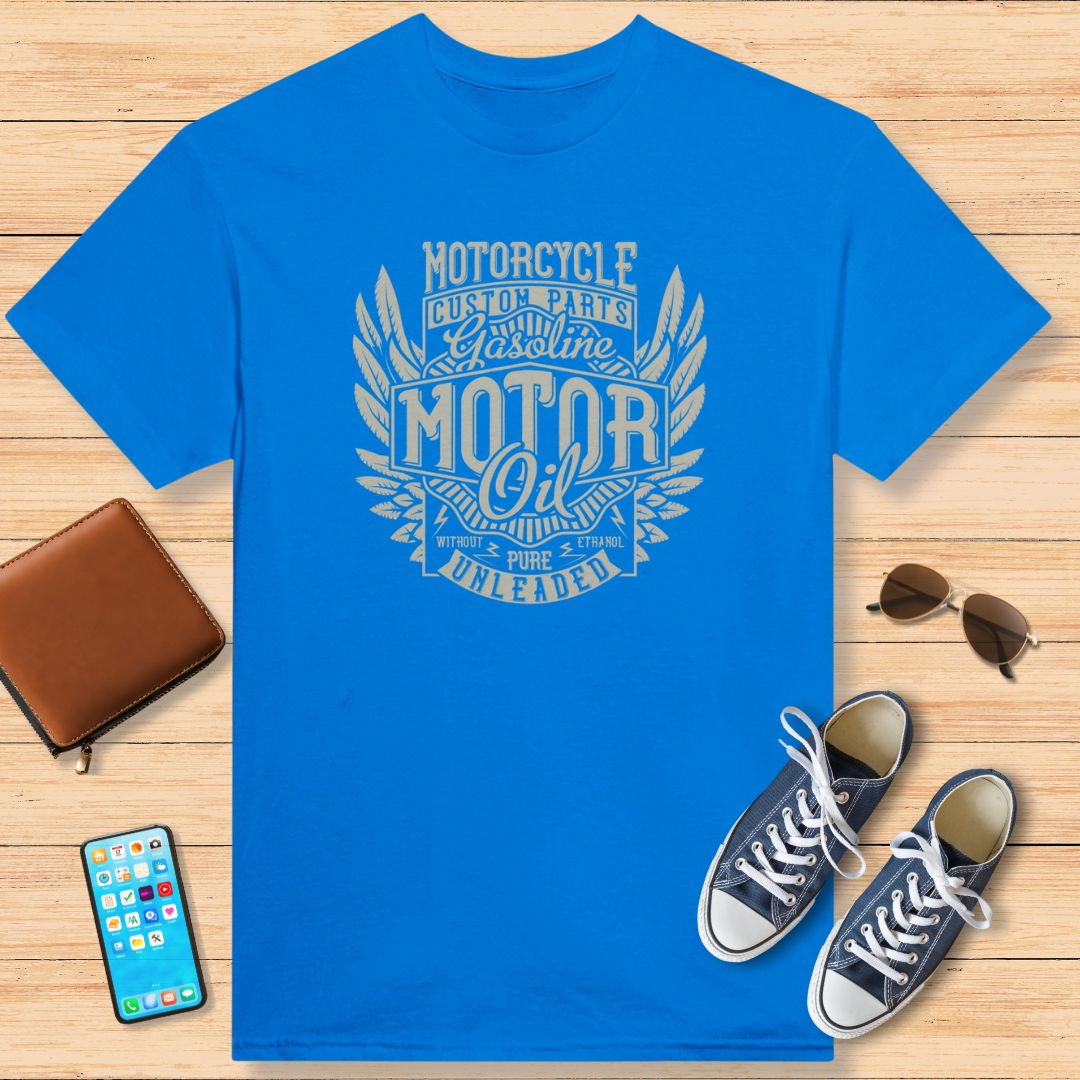 Motorcycle Motor Oil T-Shirt