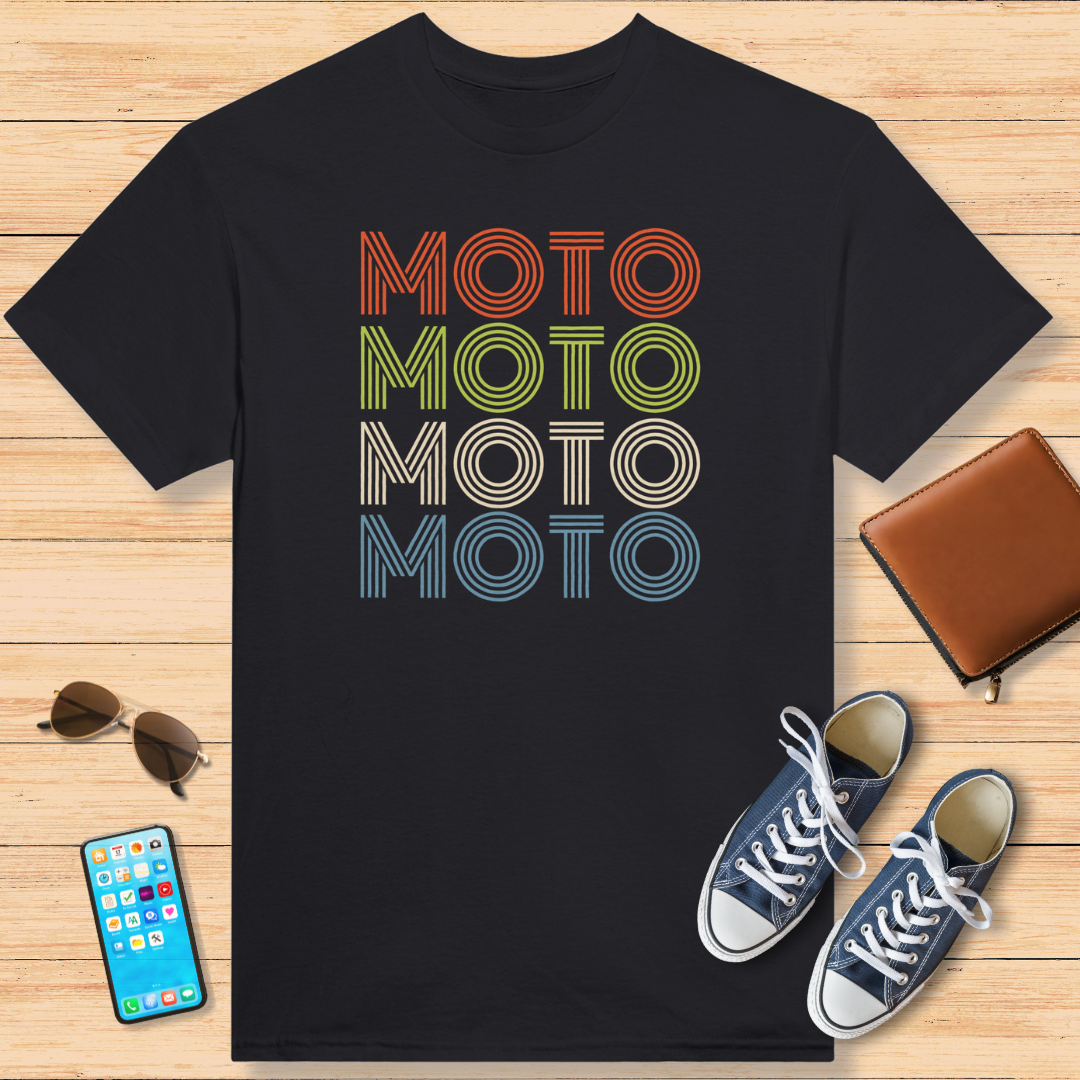 Motorcycle Retro T-Shirt