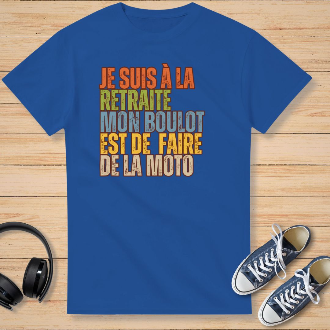 Mon Boulot T-Shirt Royal