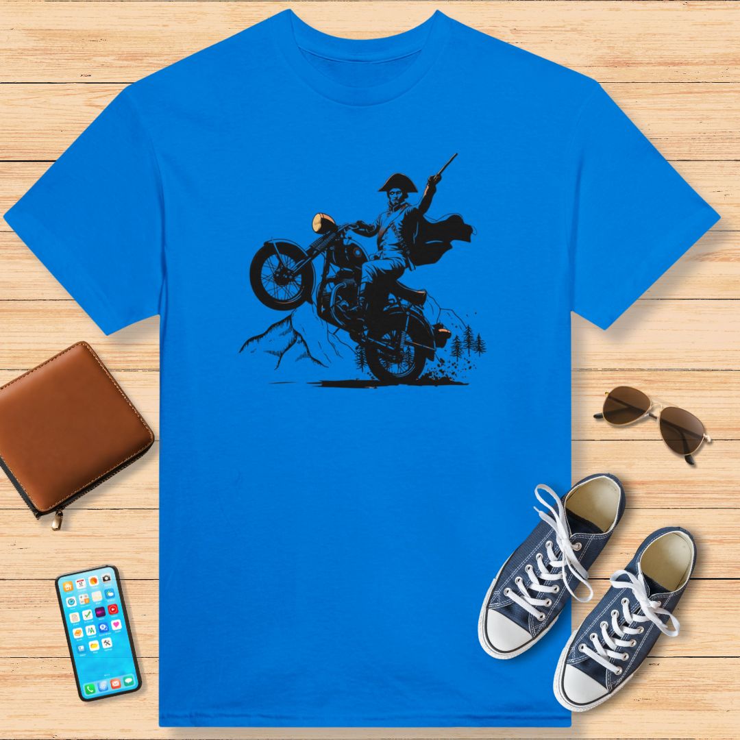 Napoleon Bonaparte Motorcycle T-Shirt