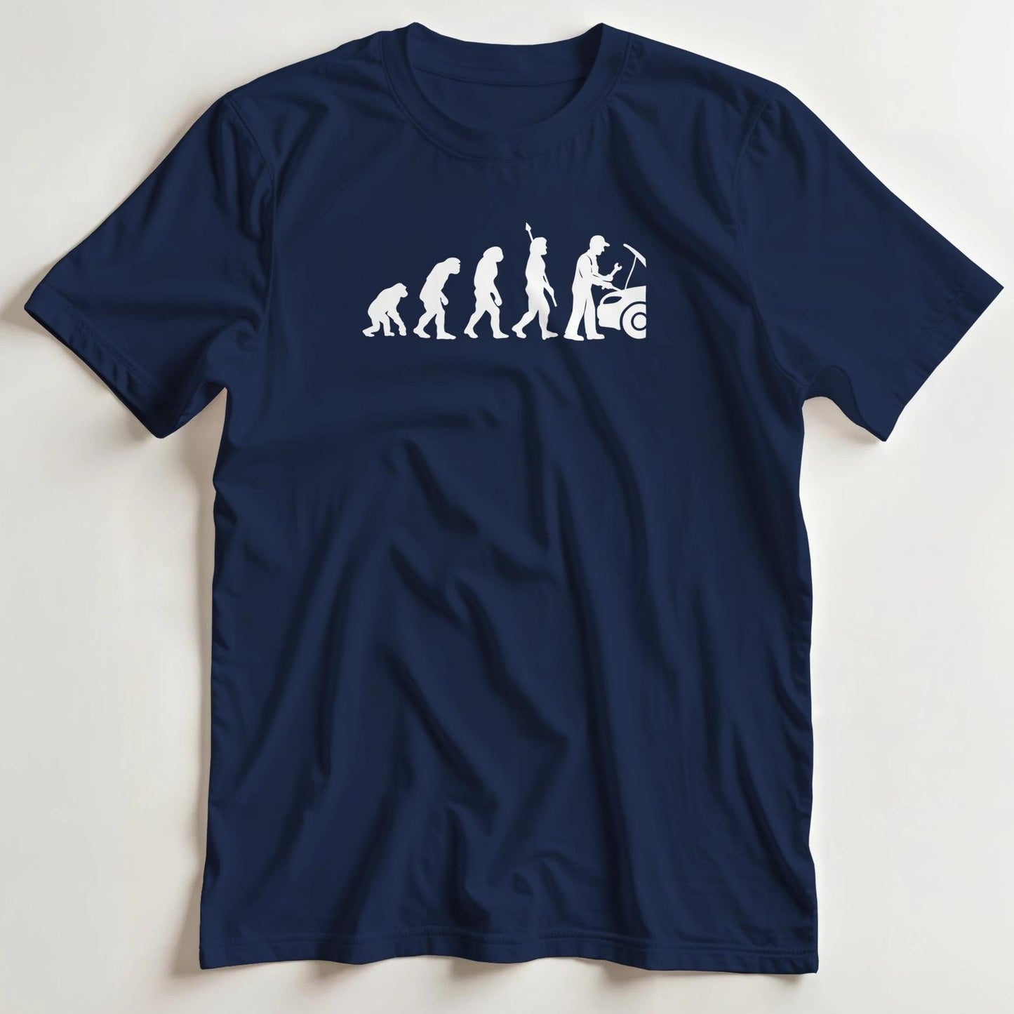 T-shirt en coupe unisexe et 100% coton en Marine M imprimé avec un design Mécanicien T-Shirt .