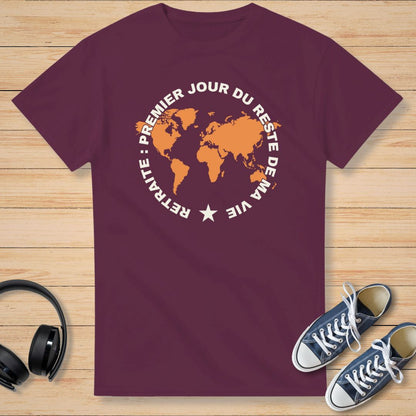 Premier Jour T-Shirt Bordeaux