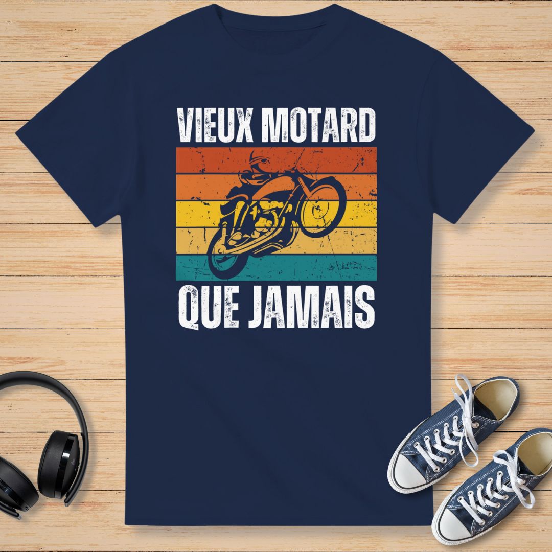 Que Jamais T-Shirt Marine