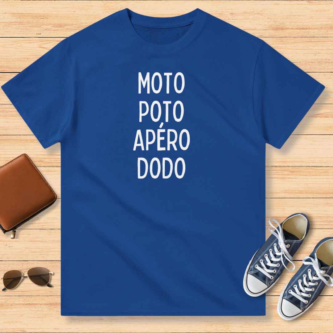 Moto Poto Apéro Dodo T-Shirt