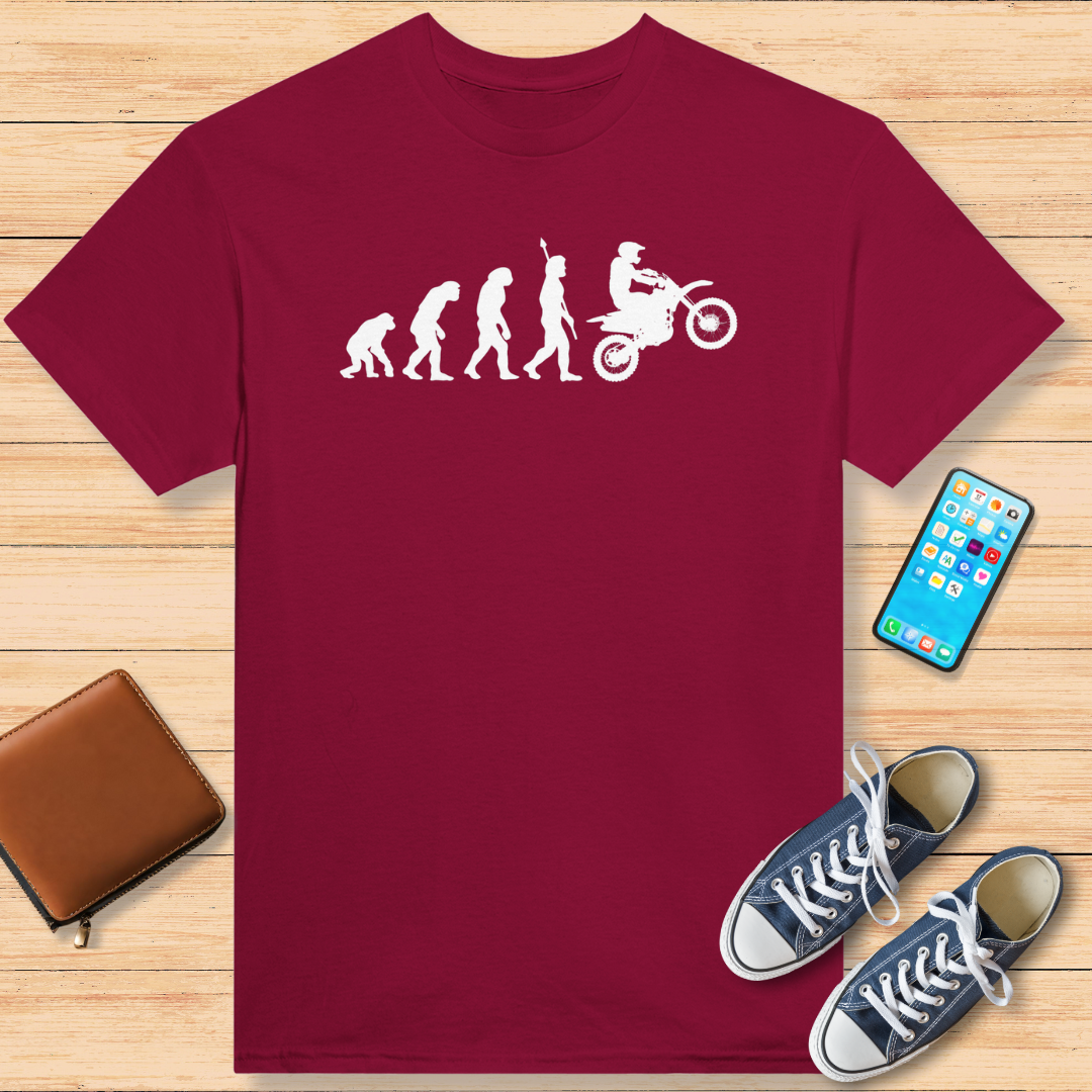 Evolution of Motocross T-Shirt