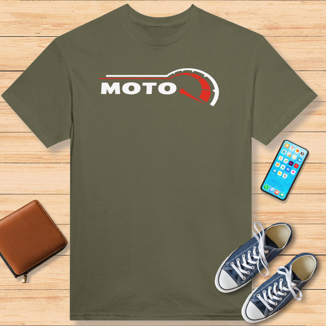 Moto Compteur T-Shirt