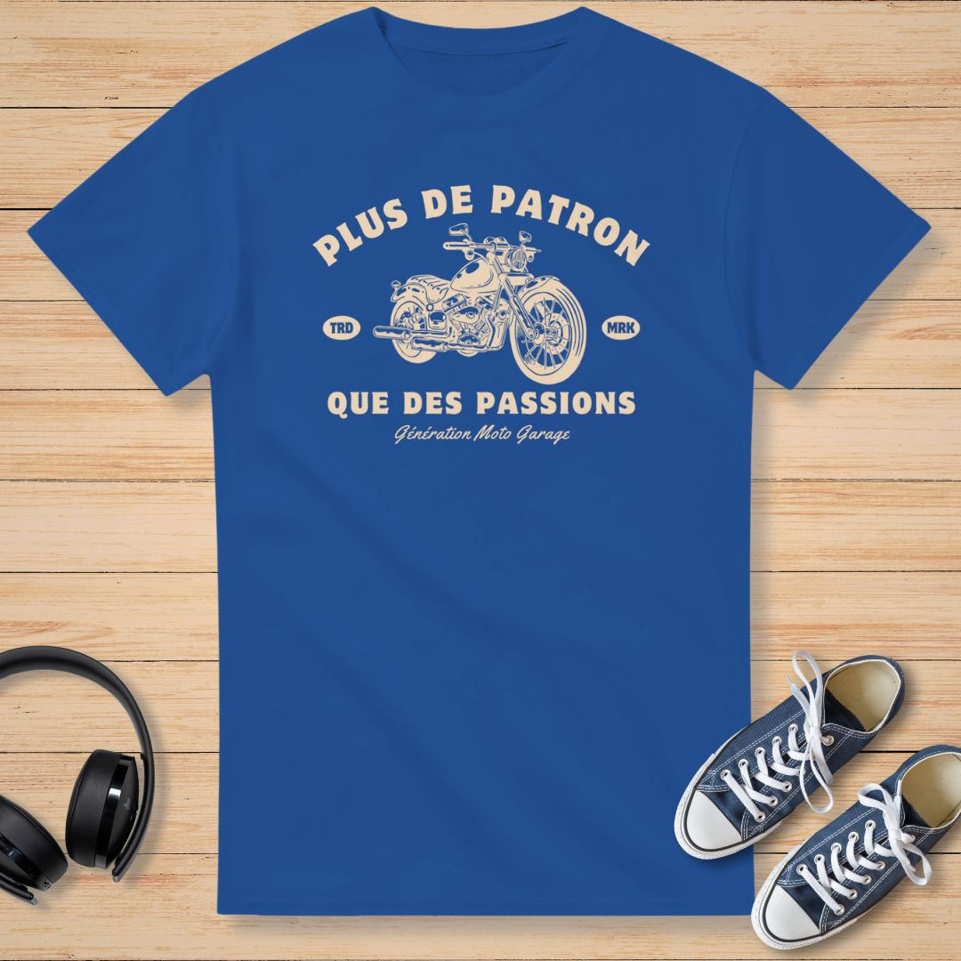 Plus De Patron T-Shirt Royal