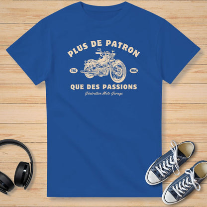 Plus De Patron T-Shirt Royal