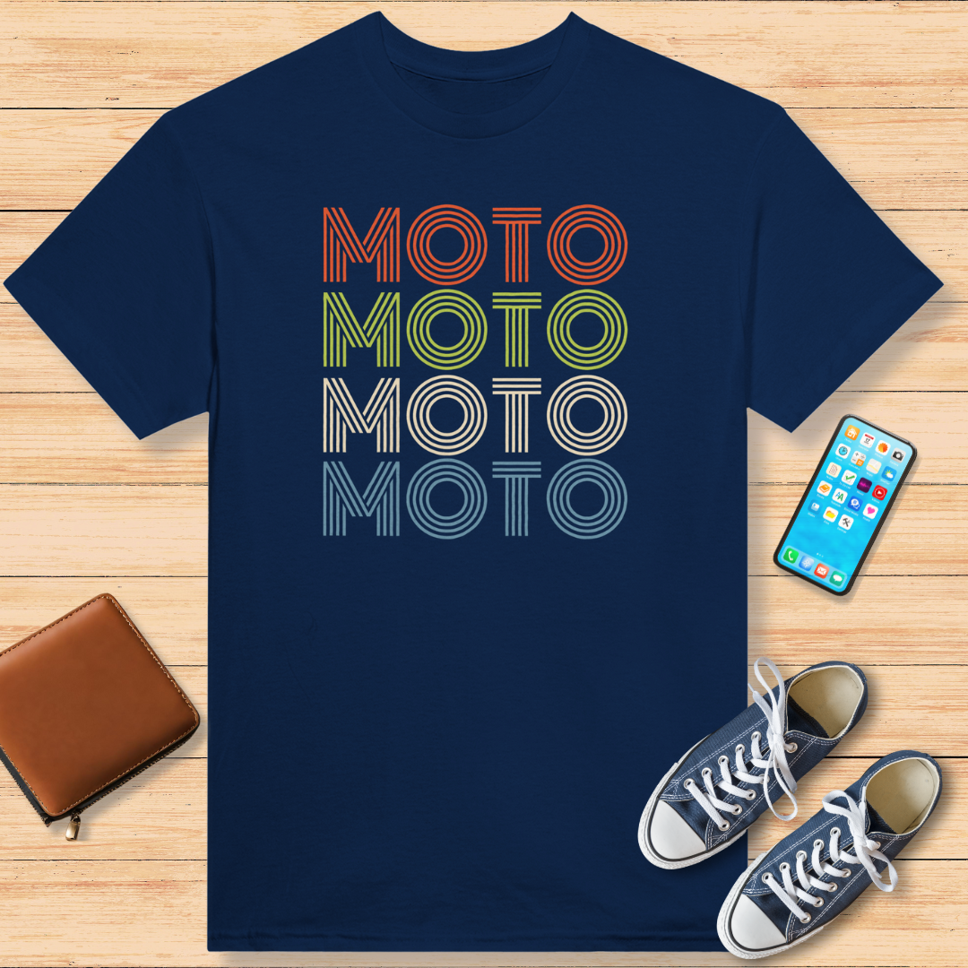 Motorcycle Retro T-Shirt