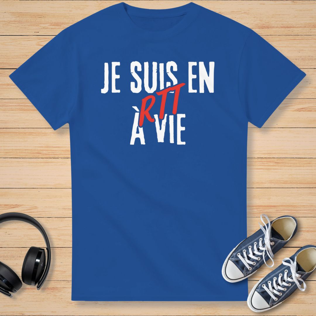 RTT à Vie T-Shirt Royal