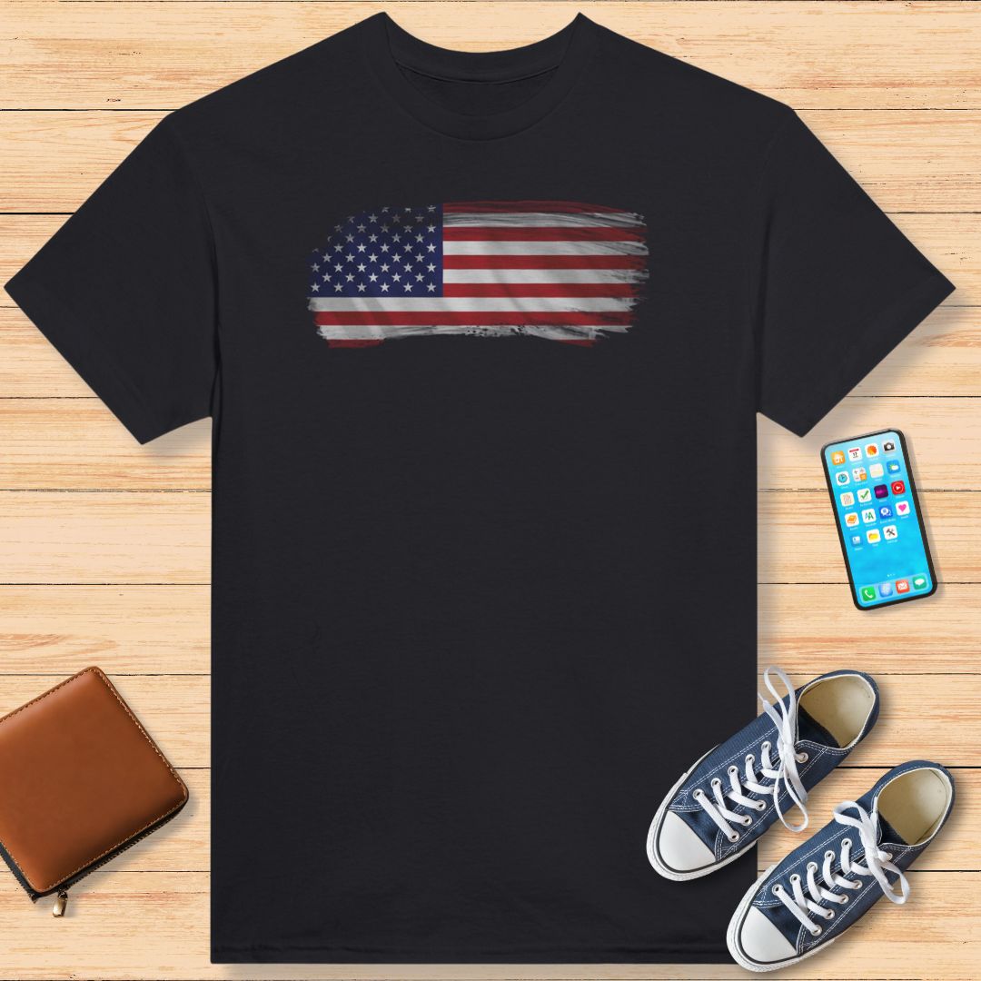 USA Flag - United States Vintage Birthday Biker