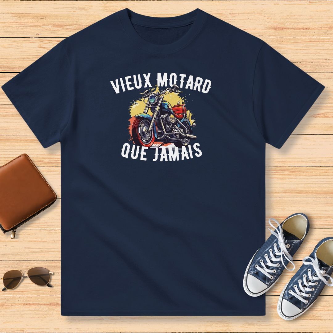 Vieux Motard Que Jamais T-Shirt