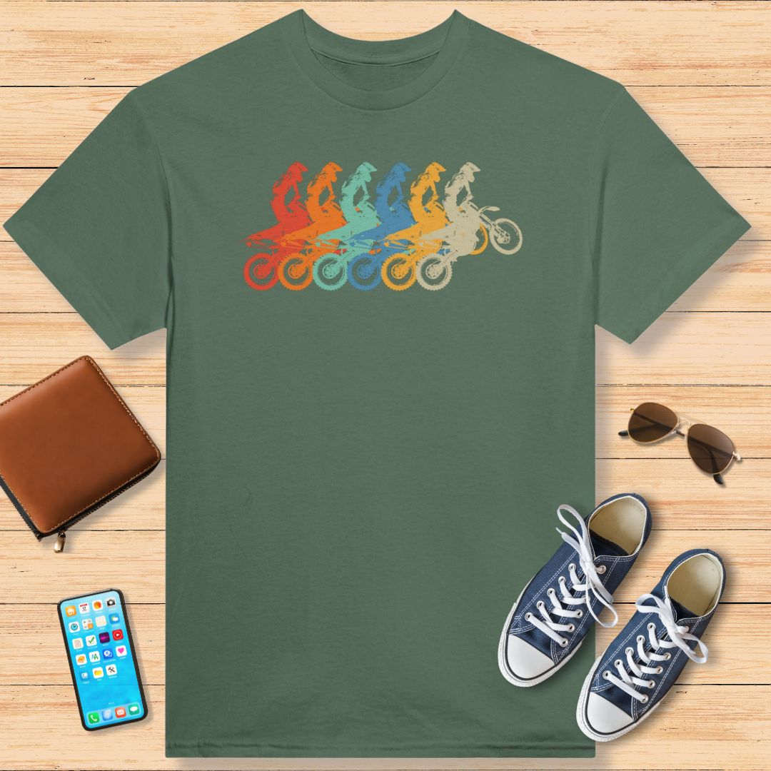 Motocross Rainbow T-Shirt