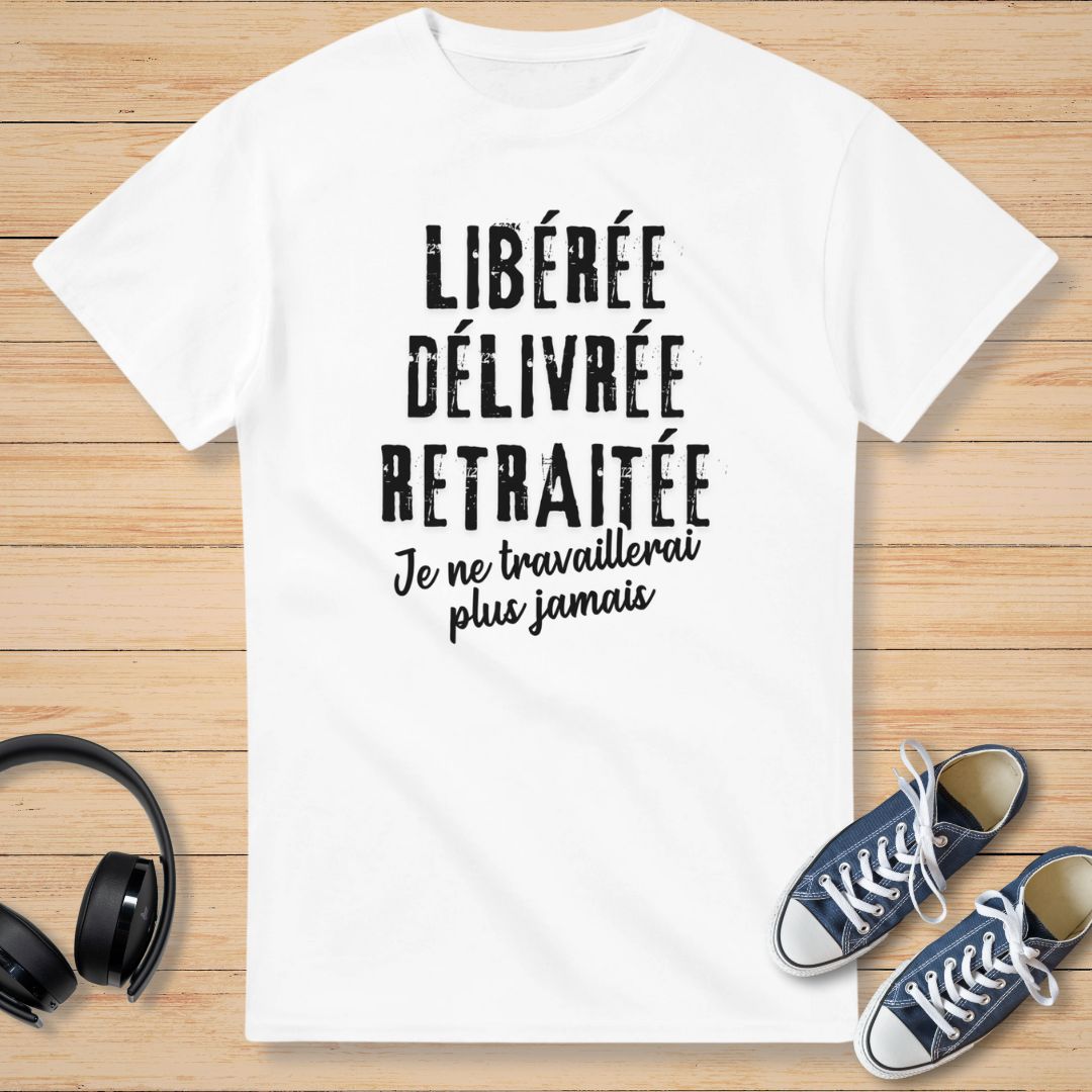 Libérée N T-Shirt Blanc