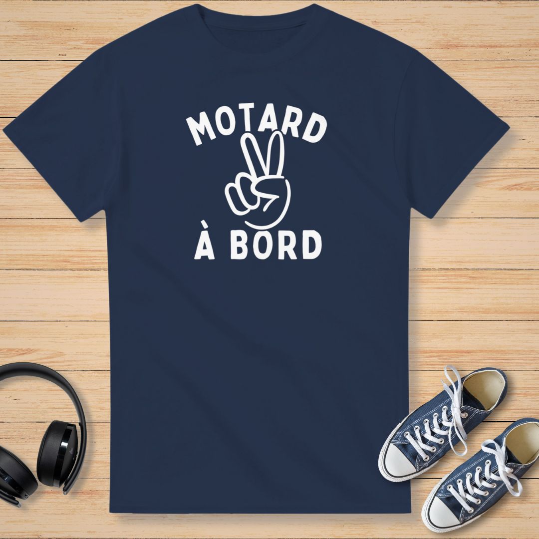 À Bord T-Shirt Marine