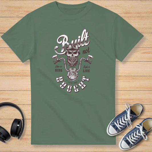 Built Moto T-Shirt Vert militaire