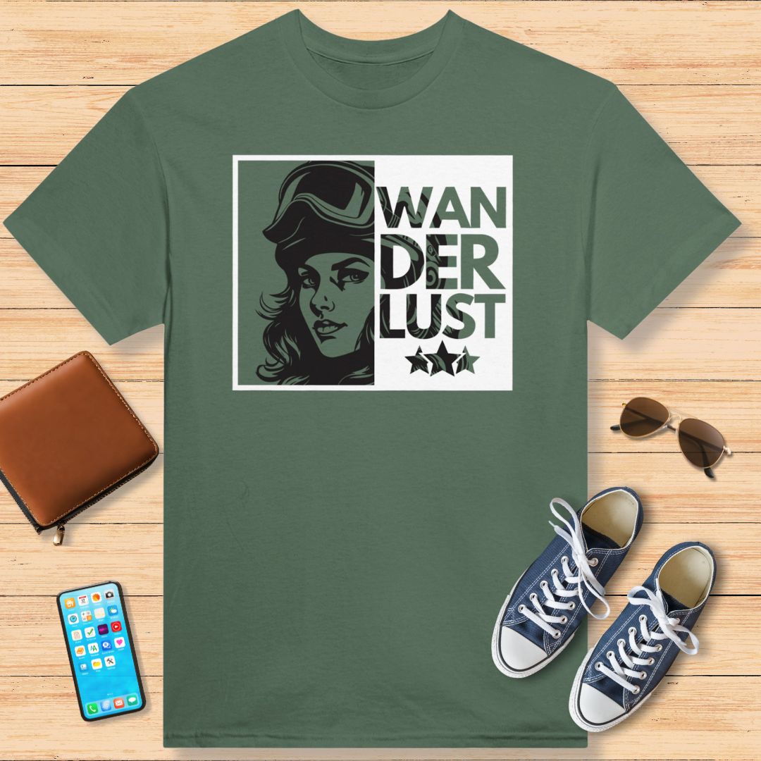 Wanderlust Biker T-Shirt