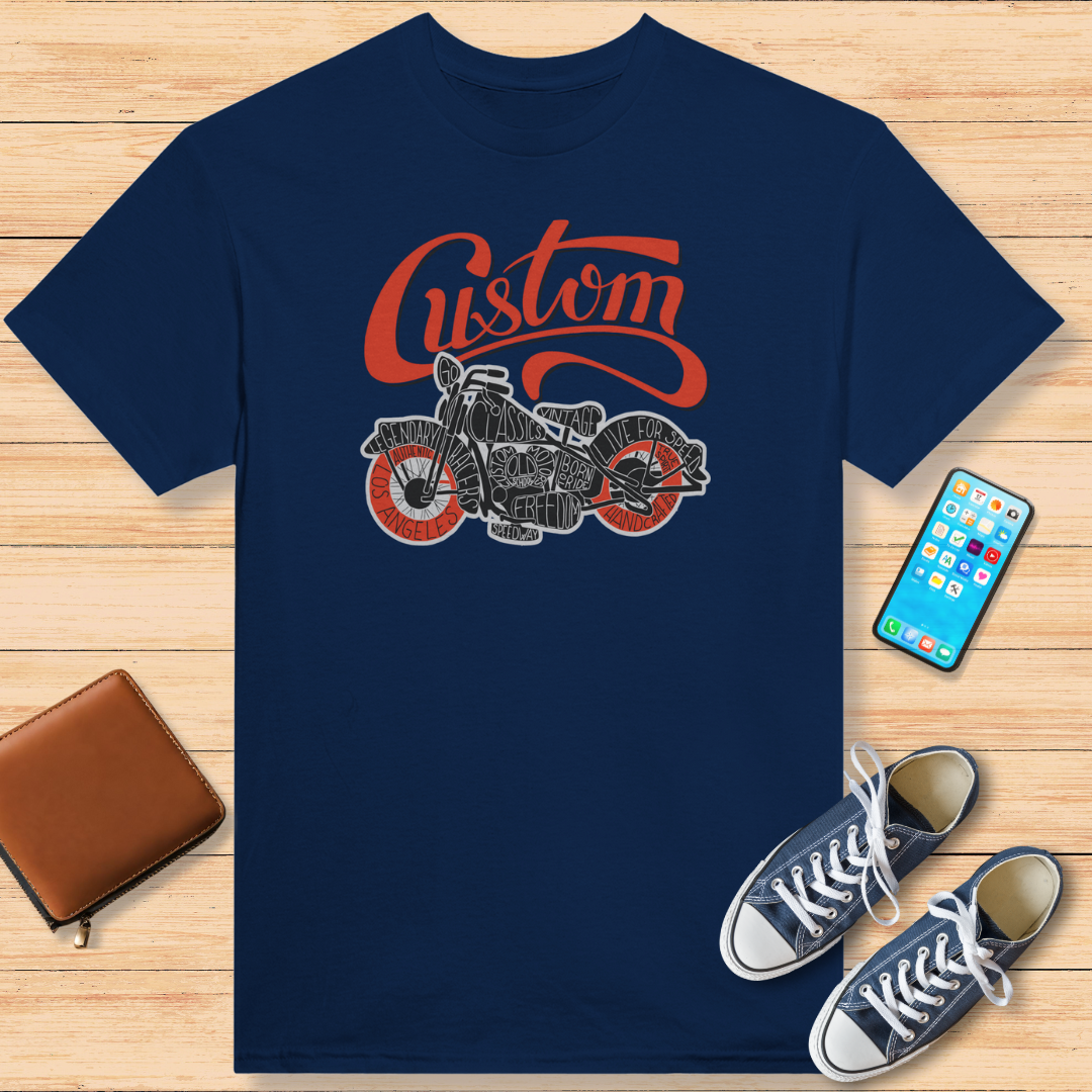 Custom Motorcycle T-Shirt