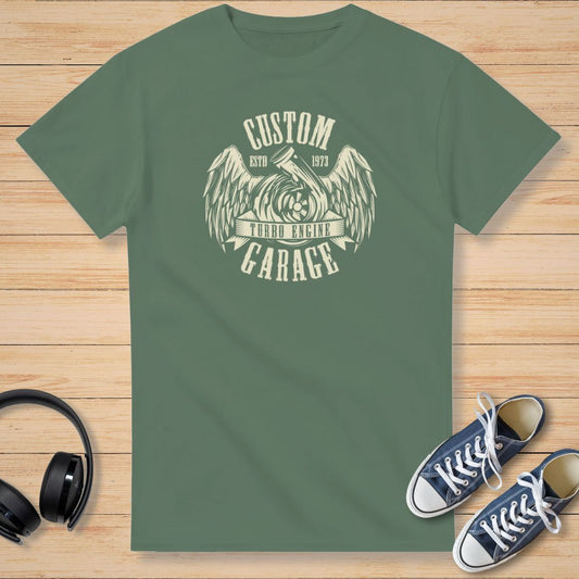 Custom 1973 T-Shirt Military Green