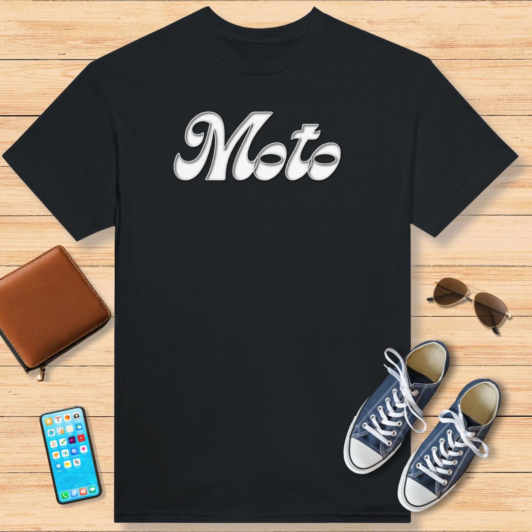 Motorcycle Long Shadow T-Shirt