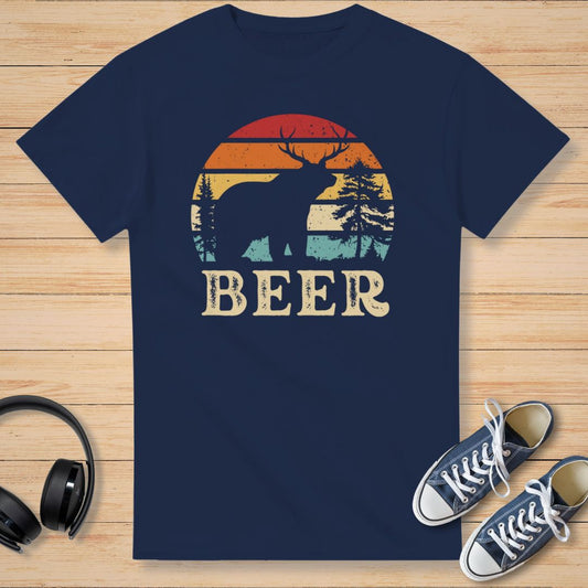 Beer T-Shirt Marine