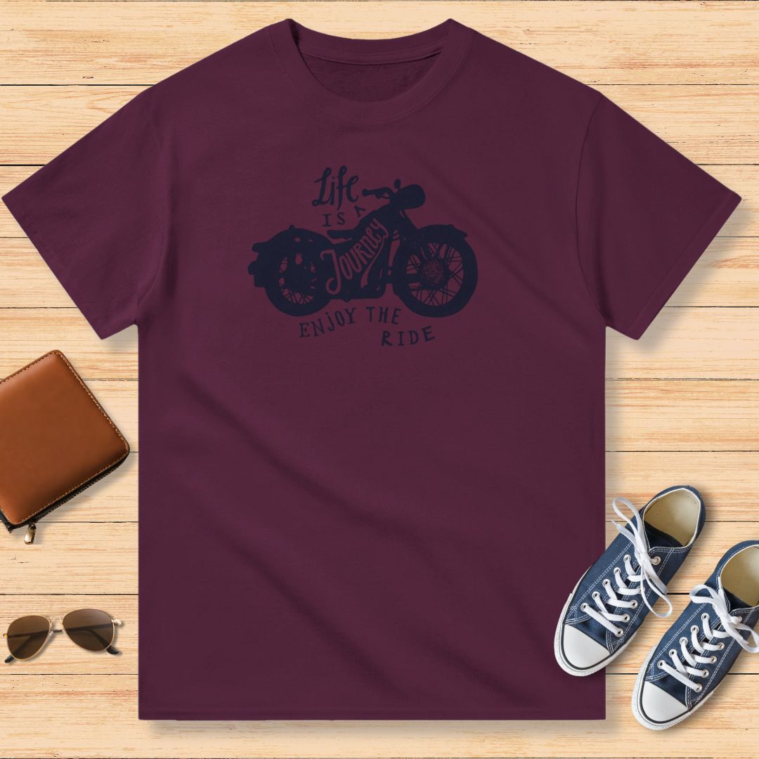 Life Is A Journey Moto T-Shirt