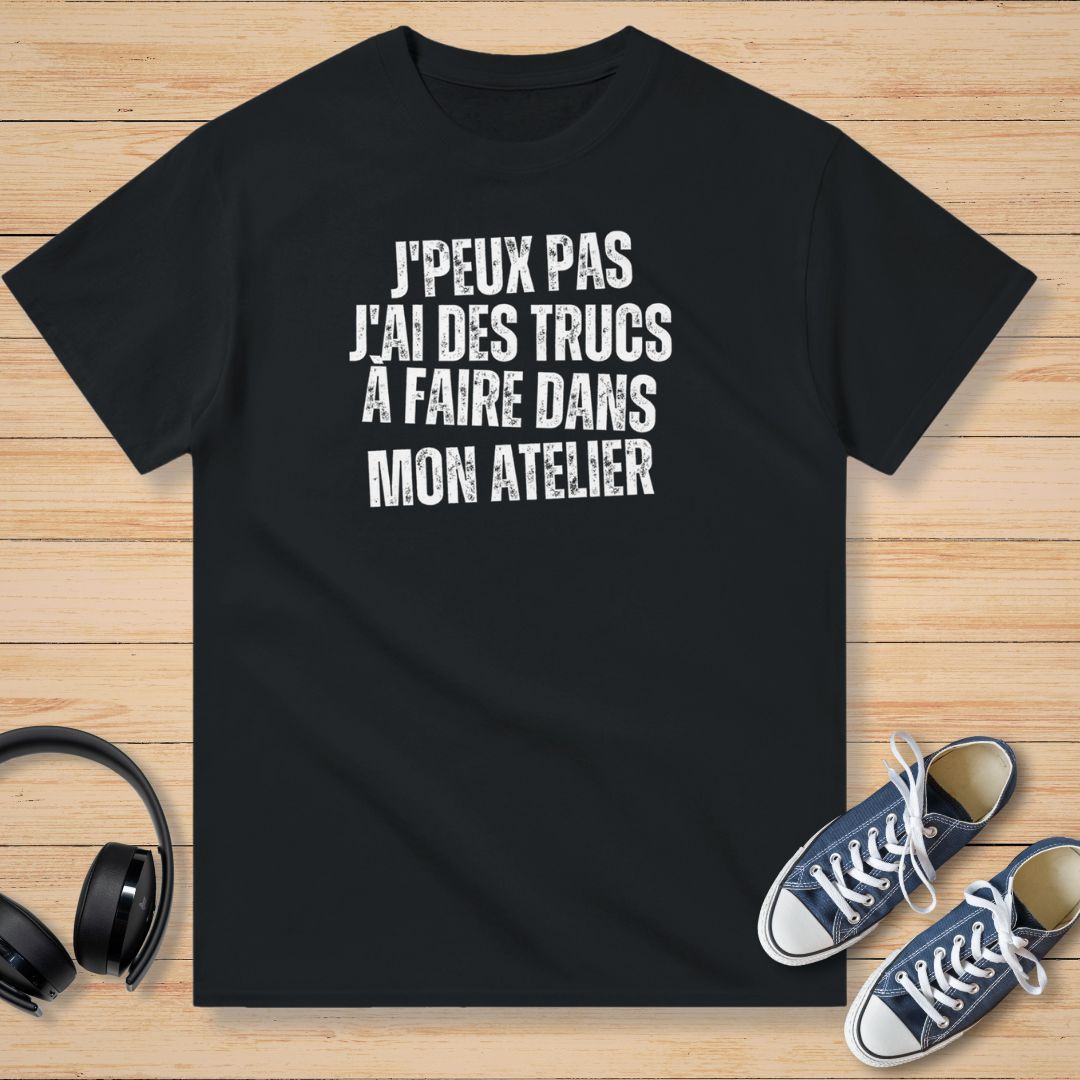 J'Peux Pas Atelier N&B T-Shirt Noir