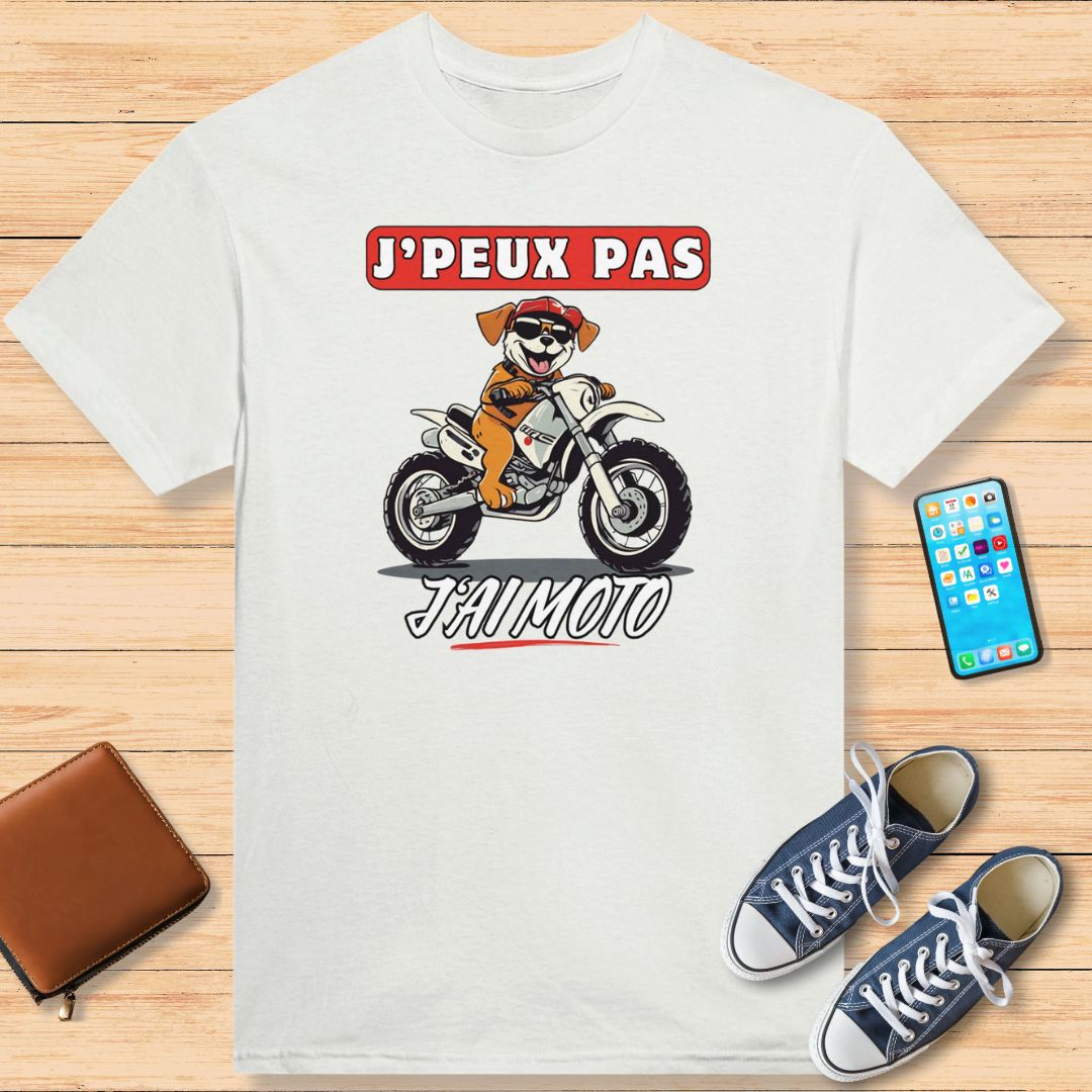 I Can't I Have Motorcycle T-shirt