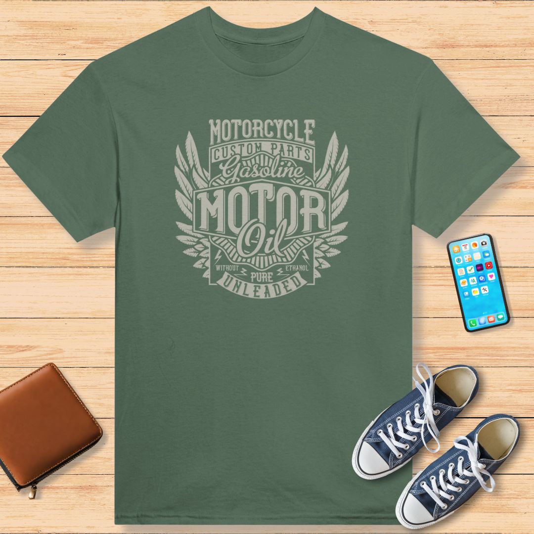 Motorcycle Motor Oil T-Shirt