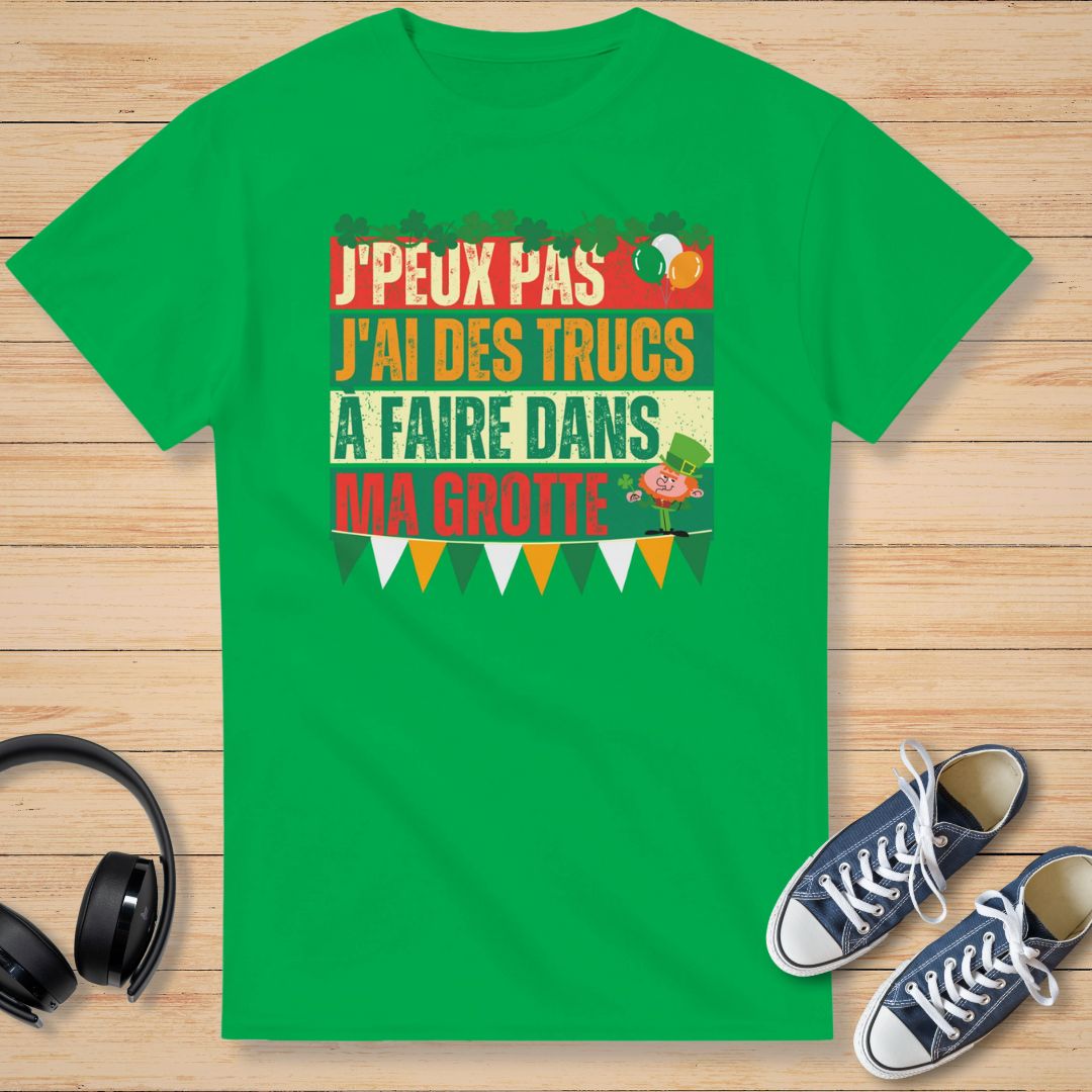 Saint-Patrick Grotte T-Shirt Irish Green