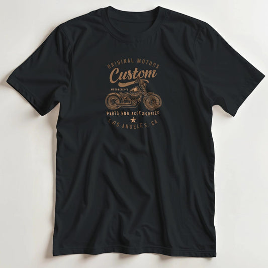 T-shirt en coupe unisexe et 100% coton en Black S imprimé avec un design Original LA T-Shirt .