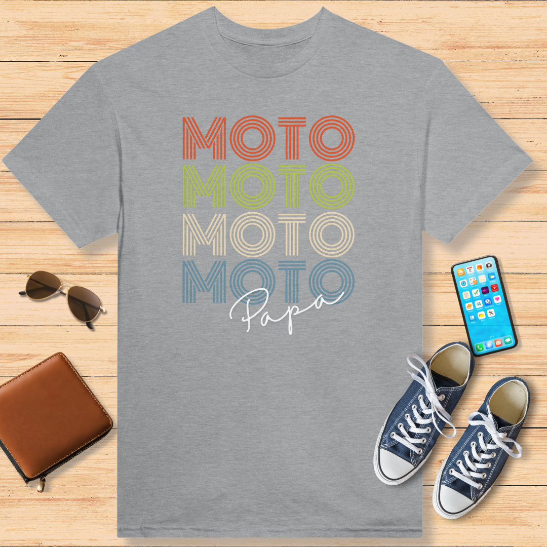 Motorcycle Dad T-Shirt