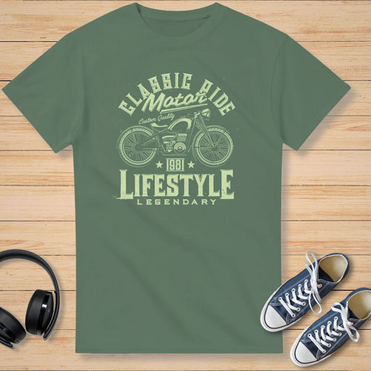 Classic Ride T-Shirt Vert militaire