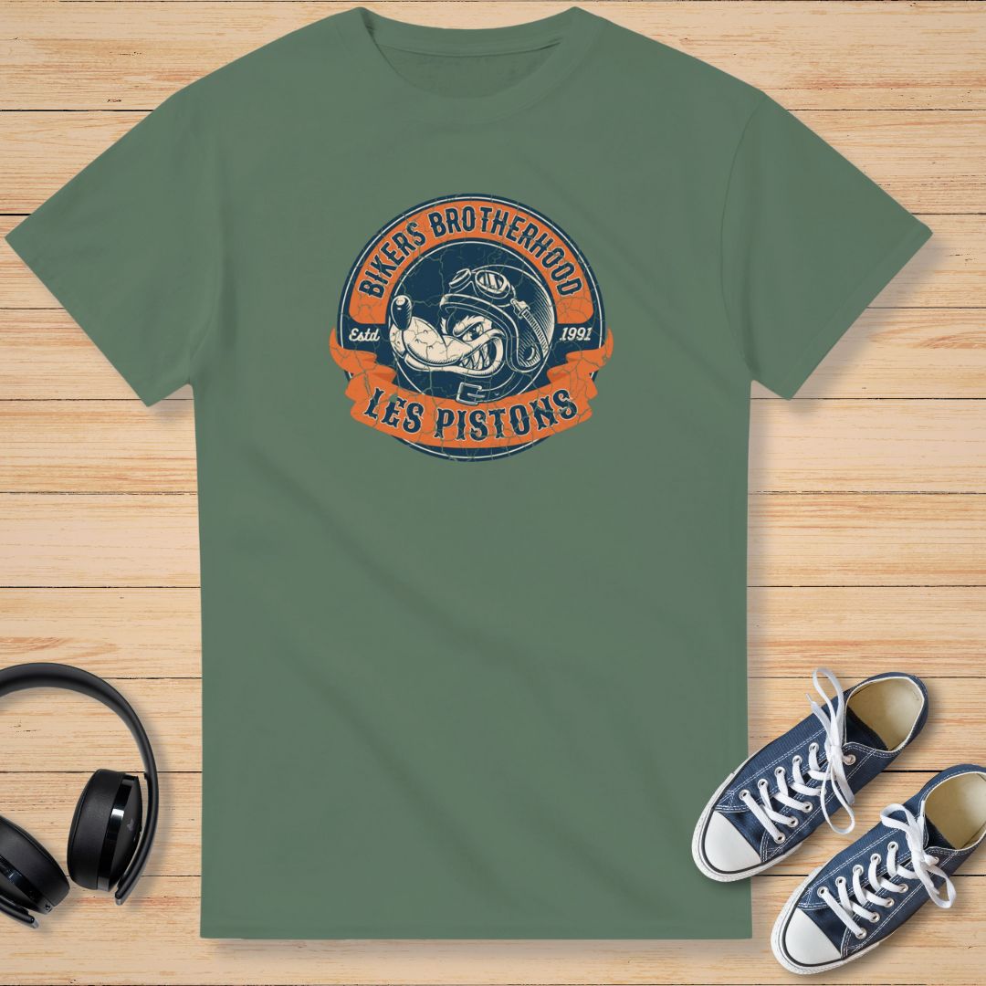 Les Pistons T-Shirt Vert militaire