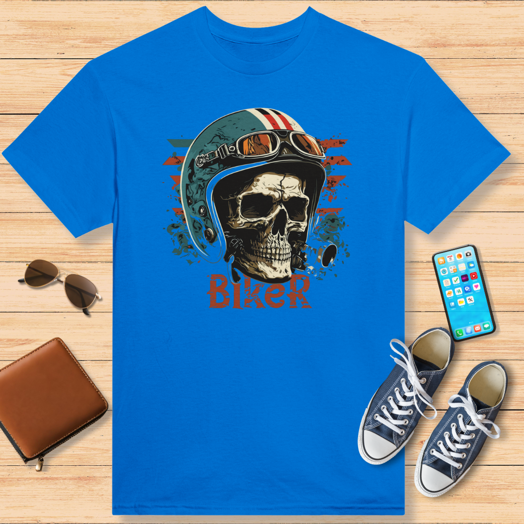 Biker Skull T-Shirt